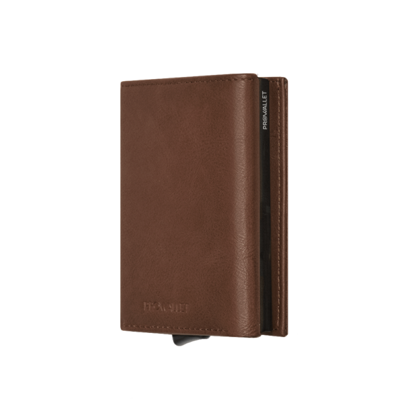 Prowallet Pasjeshouder Zipper Classic Coffee