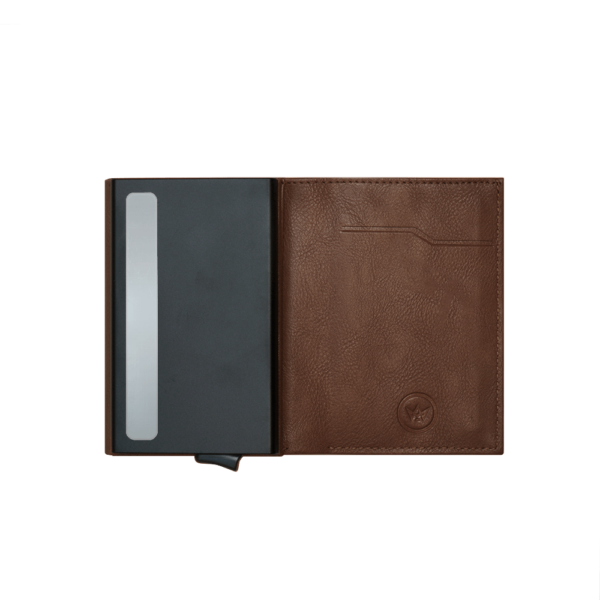 Prowallet Pasjeshouder Zipper Classic Coffee