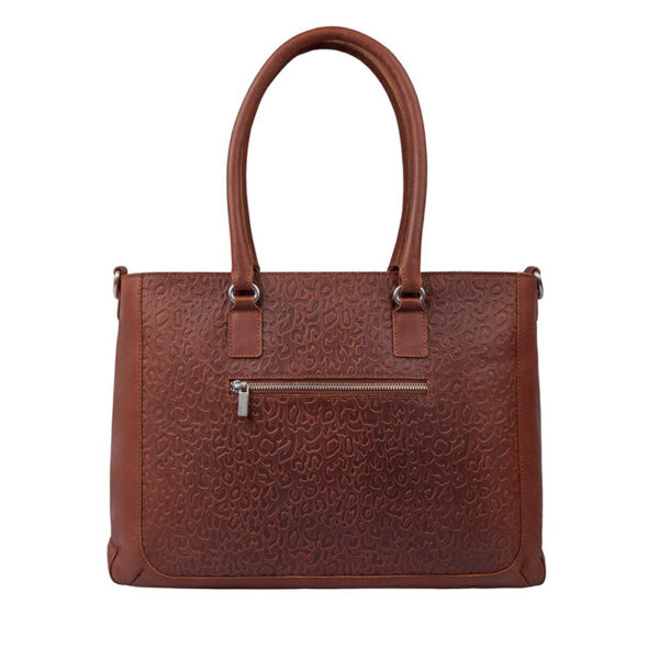 Cowboysbag Laptop Bag Rosebud Cognac
