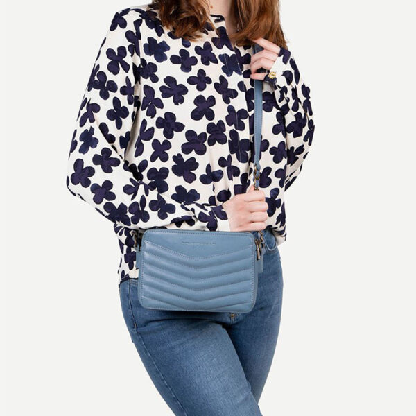 Cowboysbag Crossbody Britt Double Elemental Blue