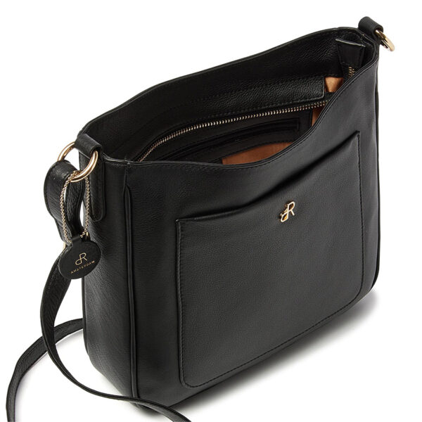 dR Amsterdam Faggio Schoudertas Black