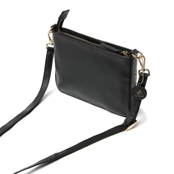 dR Amsterdam Faggio Schoudertas Black