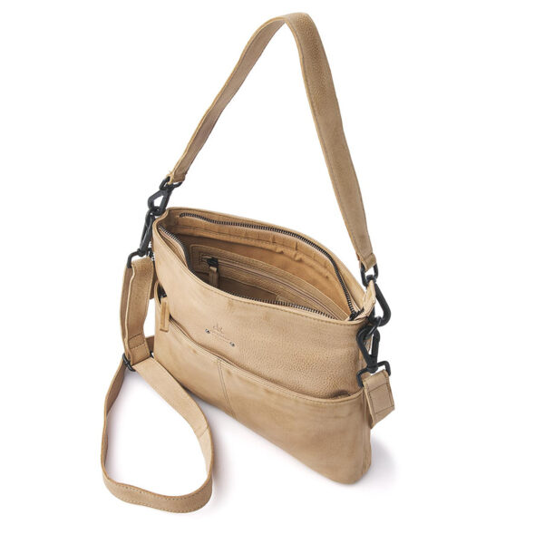 dR Amsterdam Hand / Schoudertas Beige