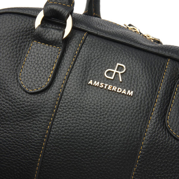 dR Amsterdam Mint Handtas Black