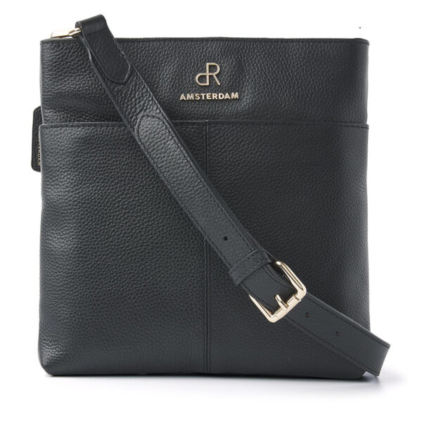 dR Amsterdam Mint Schoulderbag Black