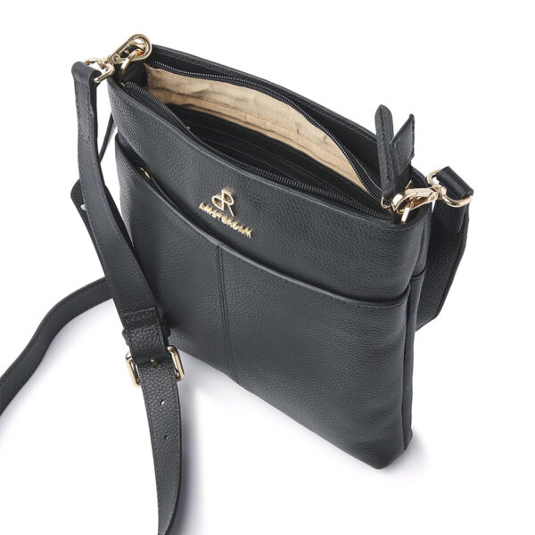 dR Amsterdam Mint Schoulderbag Black