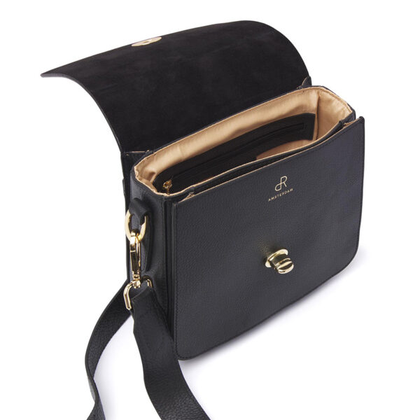 dR Amsterdam Mint Shoulderbag Black