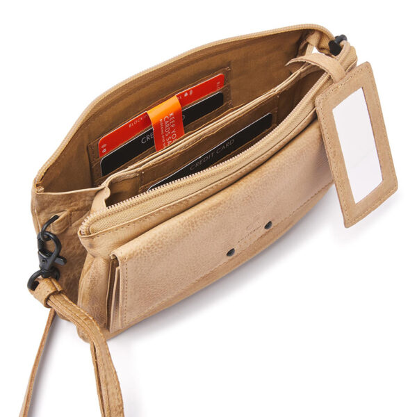dR Amsterdam Schoudertas / Clutch Beige