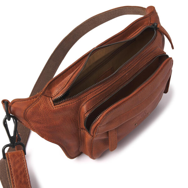 dR Amsterdam Tampa Cross Body Bag Camel