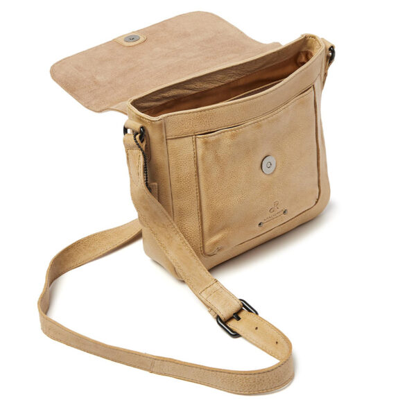 dR Amsterdam Tampa Schoudertas Beige