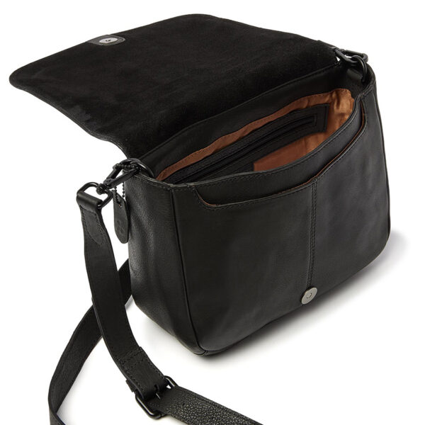 dR Amsterdam Tampa Schoudertas Black