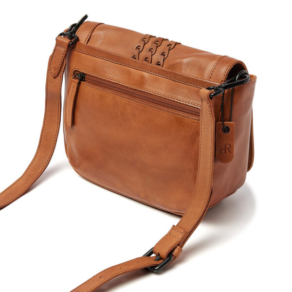 dR Amsterdam Tampa Schoudertas Camel