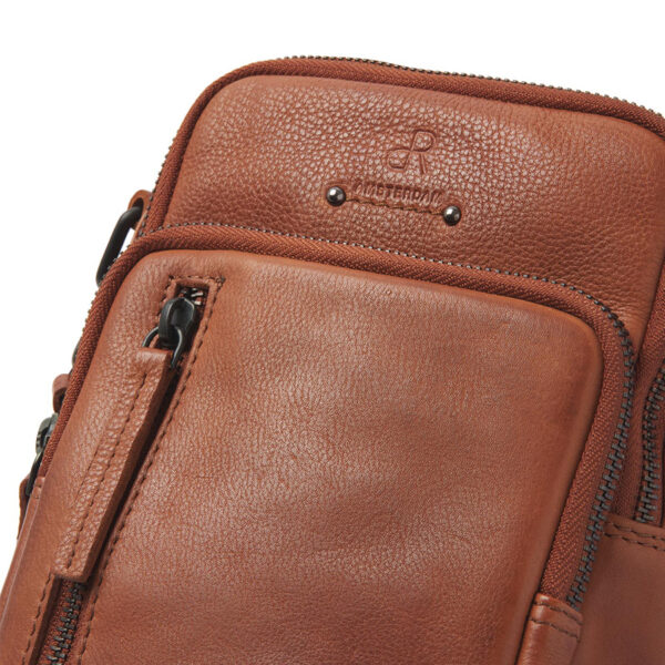 dR Amsterdam Tampa Schoudertas Camel