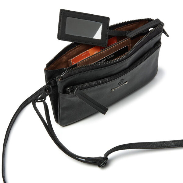 dR Amsterdam Tampa Schoudertas / Clutch Black