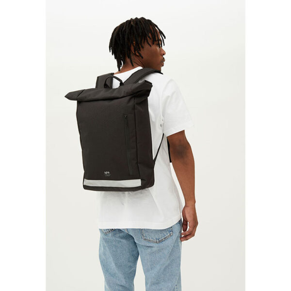 Lefrik Roll Backpack Reflective 15.6" Black