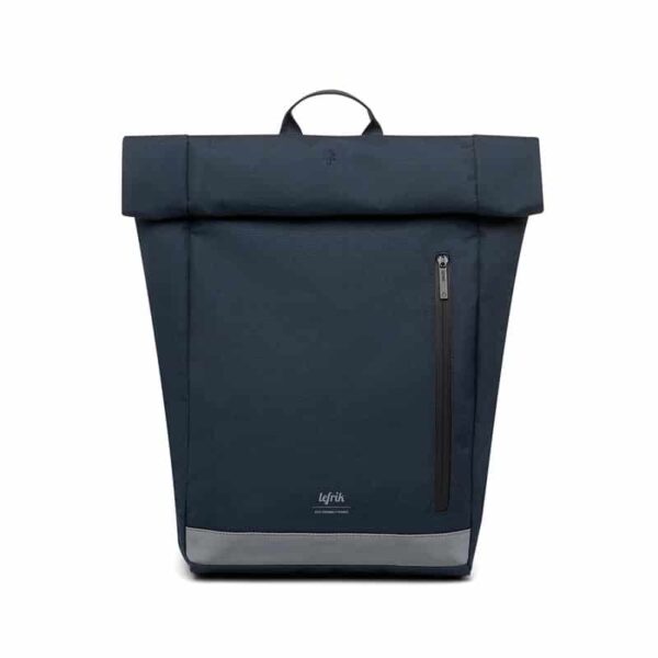 Lefrik Roll Backpack Reflective 15.6" Navy