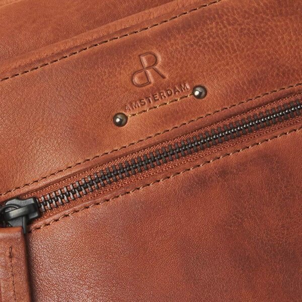 dR Amsterdam Icon Schoudertas Camel