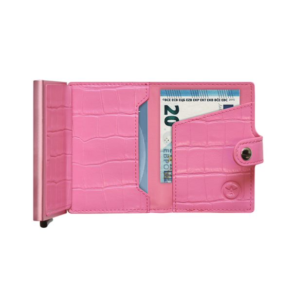 Prowallet Pasjeshouder Croco Pink