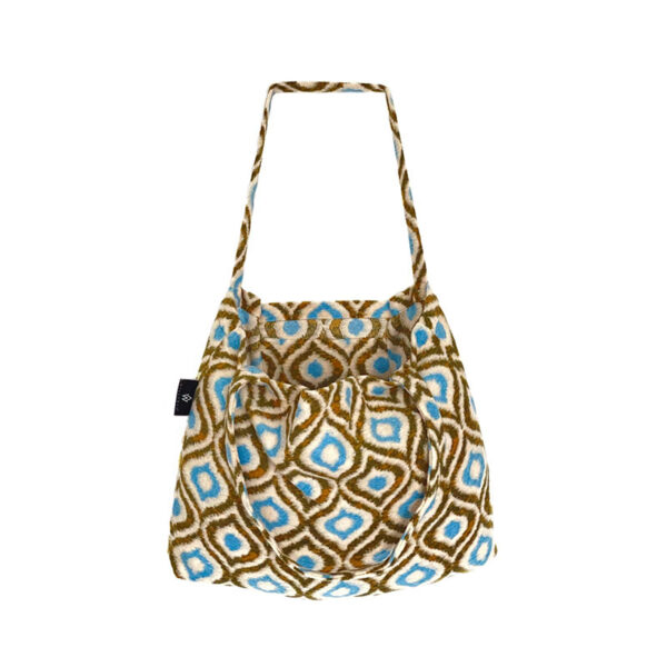 Retro Wooly Green Blue