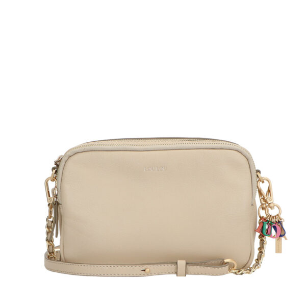 LouLou Essentiels Crossbody Emilie Beige Gold