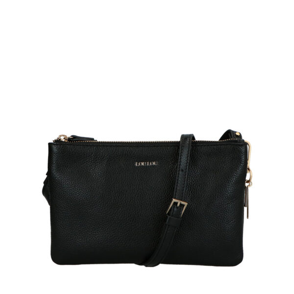 LouLou Essentiels Crossbodytas Camille Black Gold