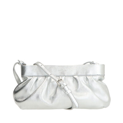 LouLou Essentiels Crossbody Clutch Sophie Silver Silver