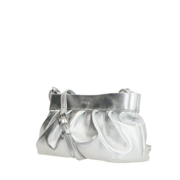 LouLou Essentiels Crossbody Clutch Sophie Silver Silver