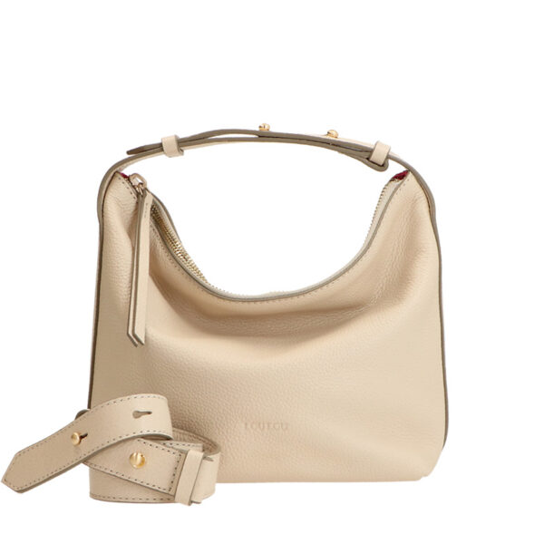 LouLou Essentiels Schoudertas Marie Beige Gold