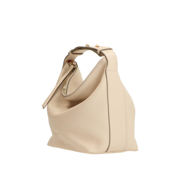 LouLou Essentiels Schoudertas Marie Beige Gold