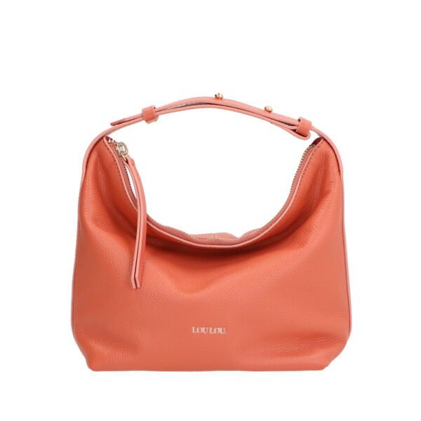 LouLou Essentiels Schoudertas Marie Abricot Gold