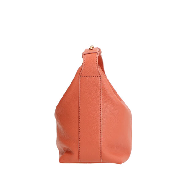 LouLou Essentiels Schoudertas Marie Abricot Gold