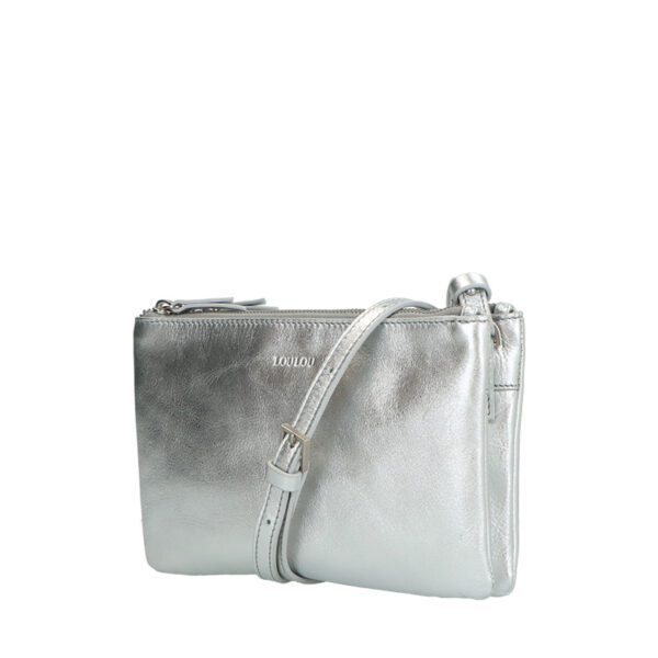 LouLou Essentiels Crossbodytas Camille Silver Silver