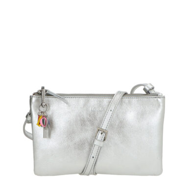 LouLou Essentiels Crossbodytas Camille Silver Silver