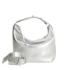 LouLou Essentiels Schoudertas Marie Silver Silver