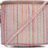 Fred de la Bretonière Marianneke Crossbody Pink/Beige