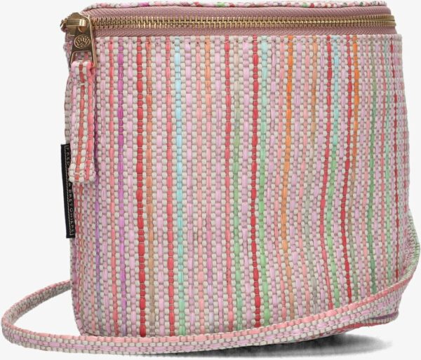 Fred de la Bretonière Marianneke Crossbody Pink/Beige