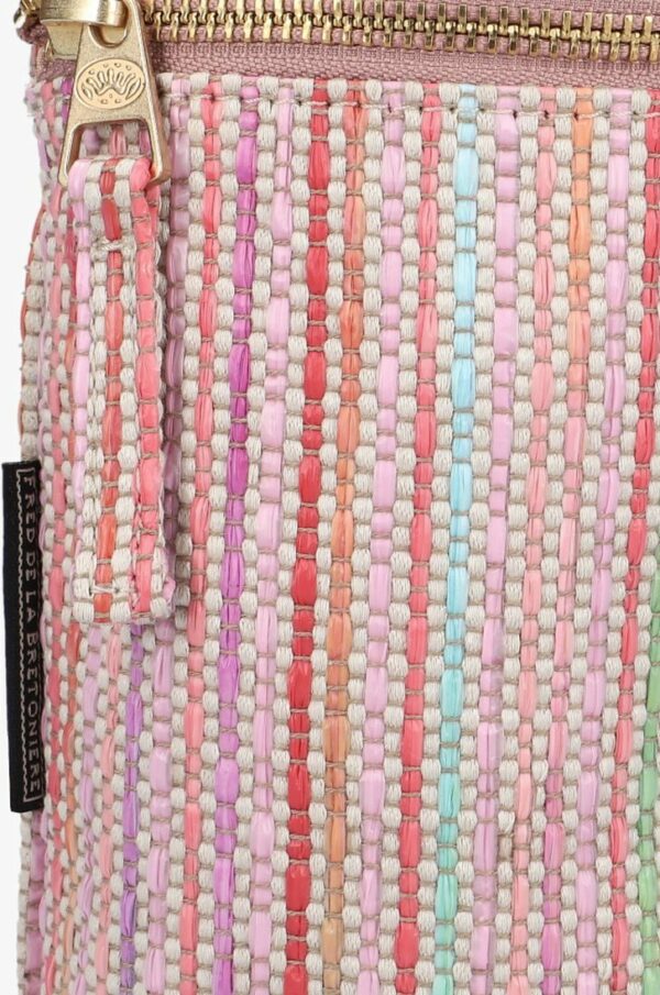 Fred de la Bretonière Marianneke Crossbody Pink/Beige