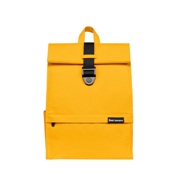 Bold Banana Roll Top Backpack Yellow Beetle