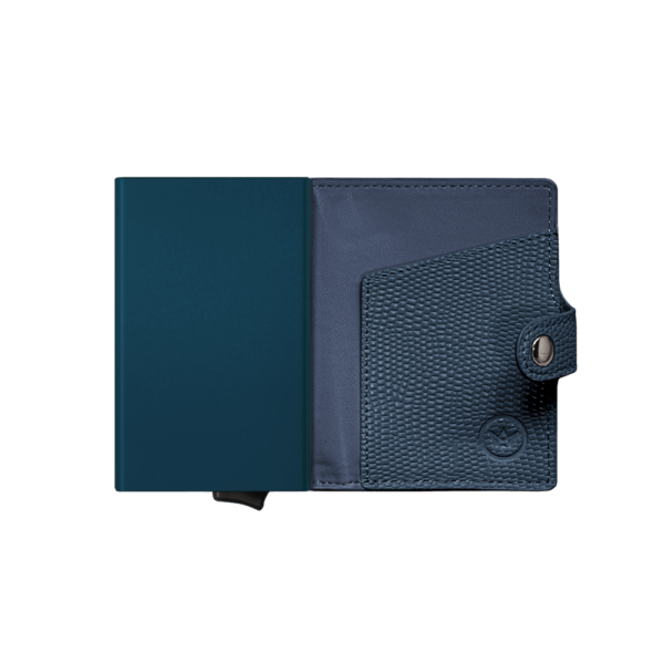 Prowallet Pasjeshouder Plus Lizard Navy Blue