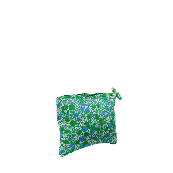 PRE ORDER: Fabienne Chapot Wendy Make-up Bag Green Apple/Blue Dre