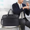 Genicci Berlin 15.6 inch Laptoptas Clark Zwart