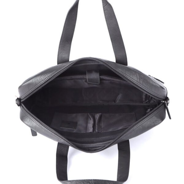 Genicci Berlin 15.6 inch Laptoptas Clark Zwart