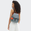 Kipling City Zip Mini Backpack Abstract Print