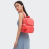 Kipling City Zip Mini Backpack Almost Coral