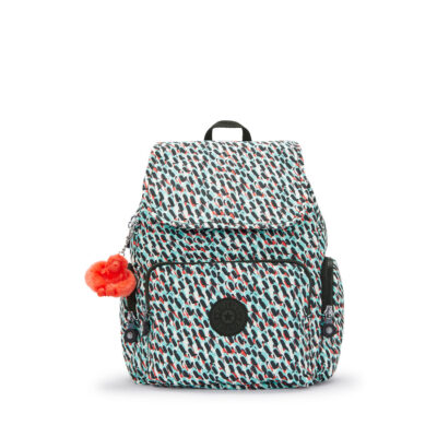 Kipling City Zip S Backpack Abstract Print