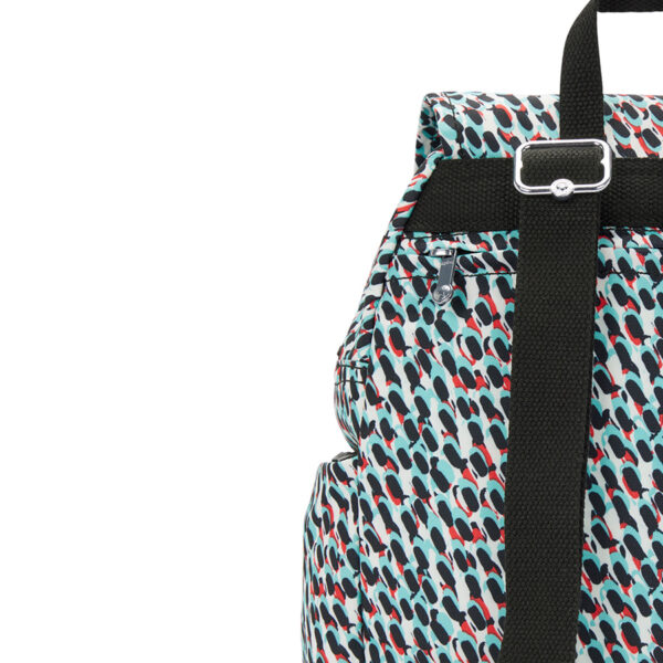 Kipling City Zip S Backpack Abstract Print