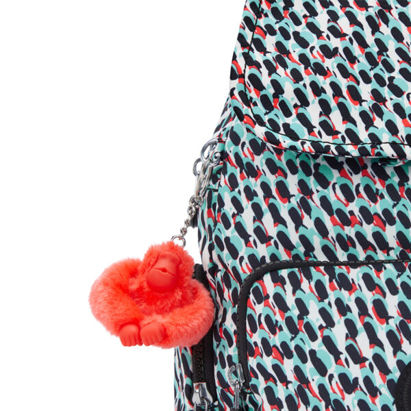 Kipling City Zip S Backpack Abstract Print