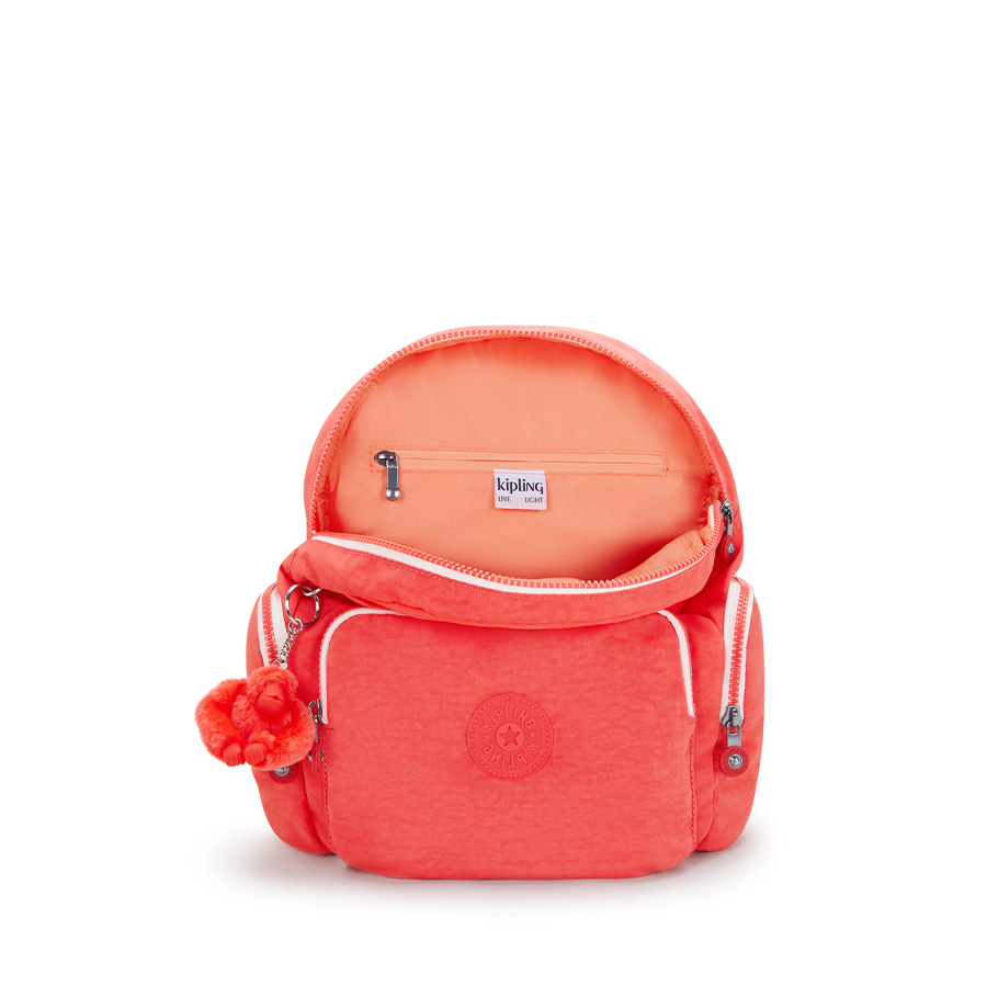 Kipling City Zip S Backpack Almost Coral online kaufen THEBAGSTORE