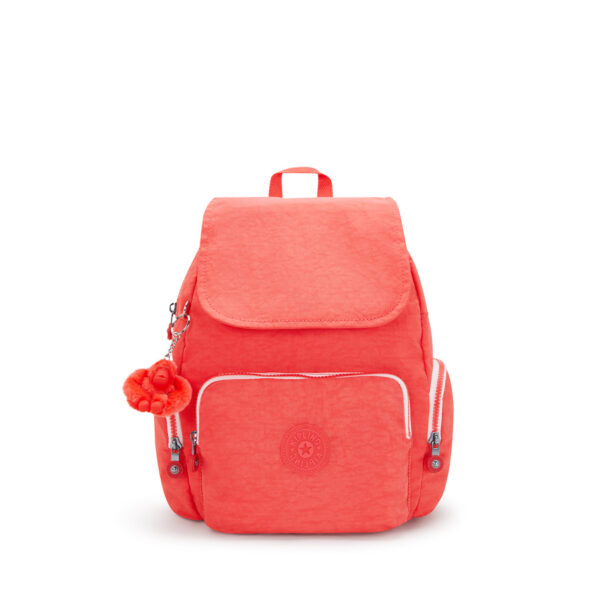 Kipling City Zip S Backpack Almost Coral
