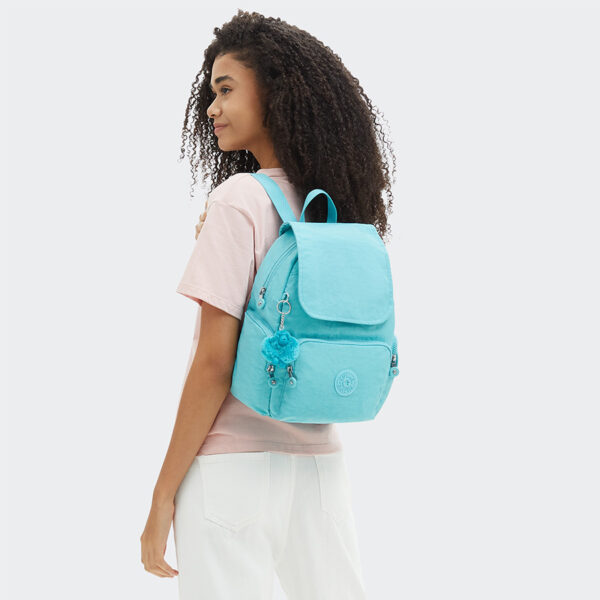 Kipling City Zip S Backpack Deepest Aqua